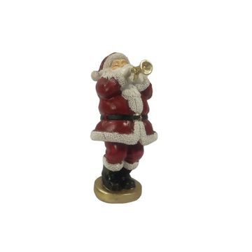 SANTA WITH TRUMPET 8X8.5X15cm