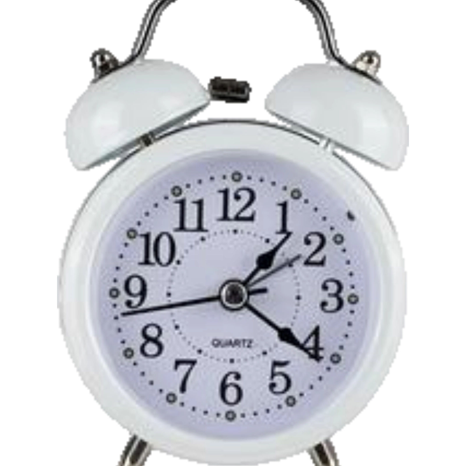 Clock Alarm Mtl Twin Bell 12Cm Asstd