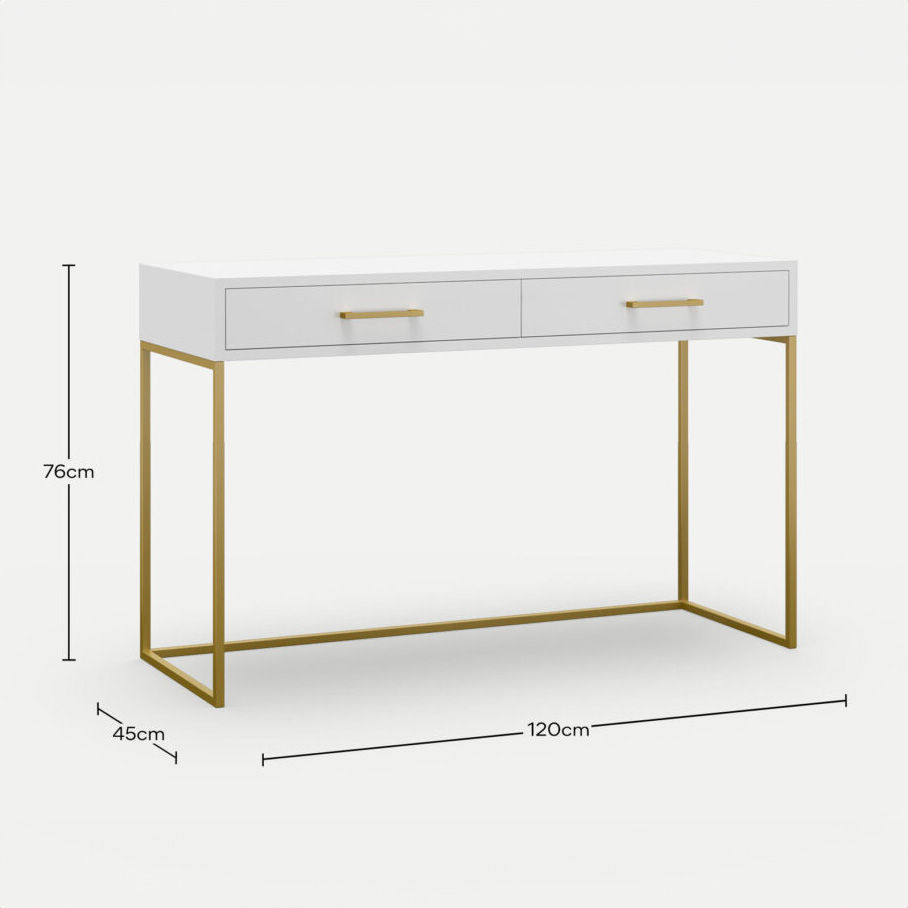 Dresser / Desk Lilo Satin White