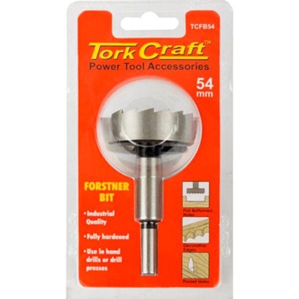 Forstner Bit 54Mm Carded