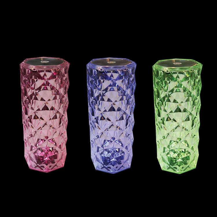 230v 1W LED SMD Acrylic Colour Changing Rechargeable Table Lamp