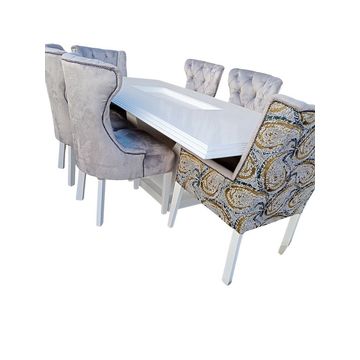 Dinning Set Chesterfield Granite top