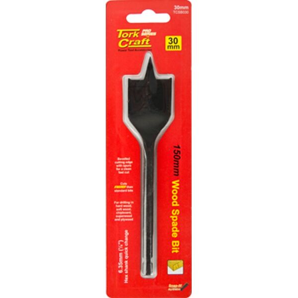 Spade Bit Pro Series 30Mm X 150Mm