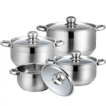 Condere 8 Piece Aluminium Cookware Set (8 - Piece)