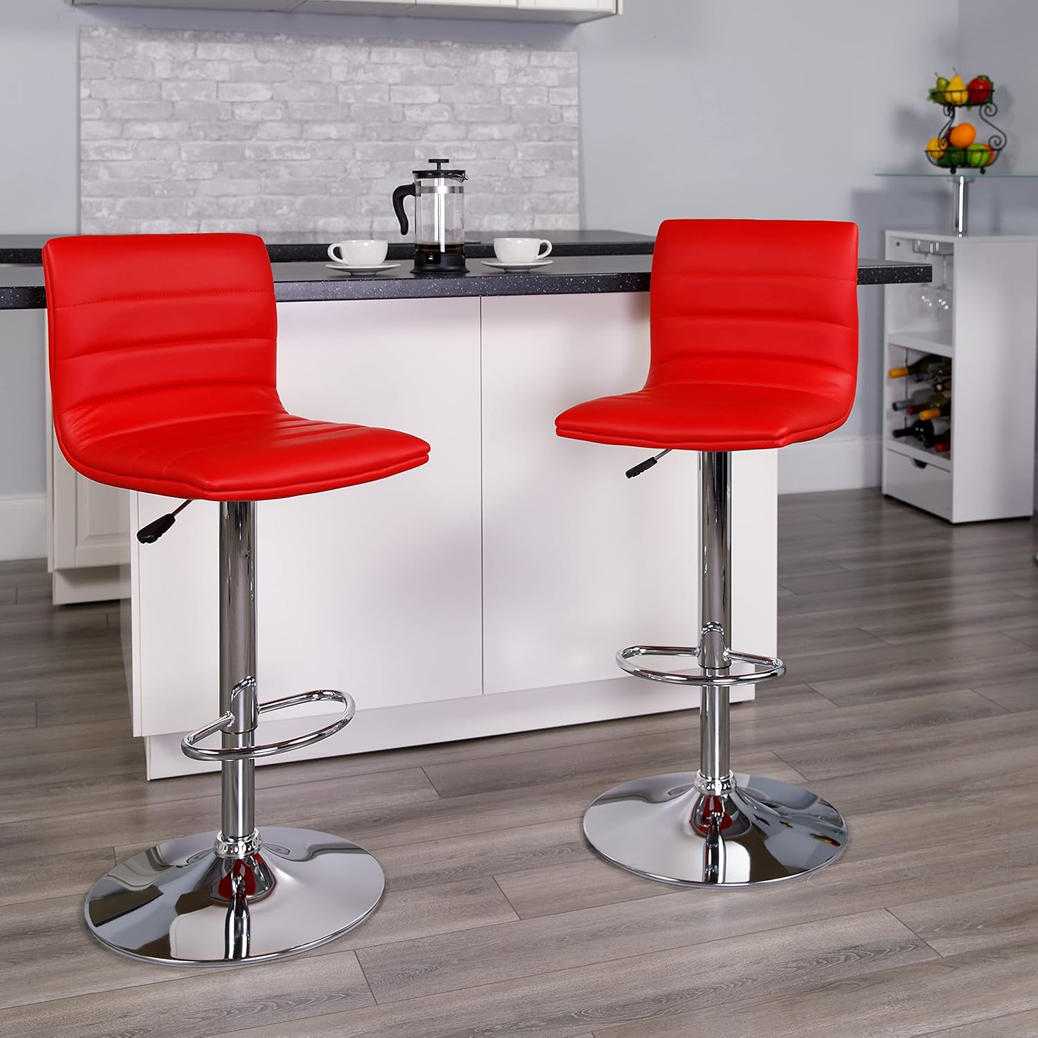 Mia Bar Stool Red