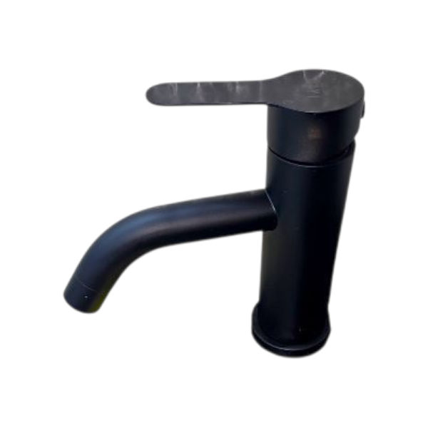 Basin Tap mixer long sprout black