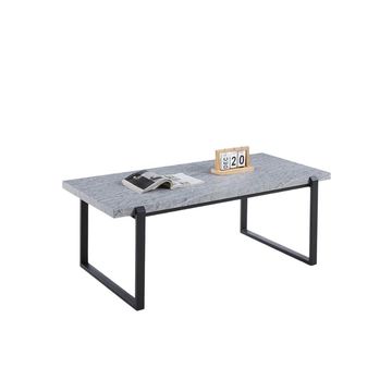 Lotus 120x60cm Coffee Table - Grey Marble