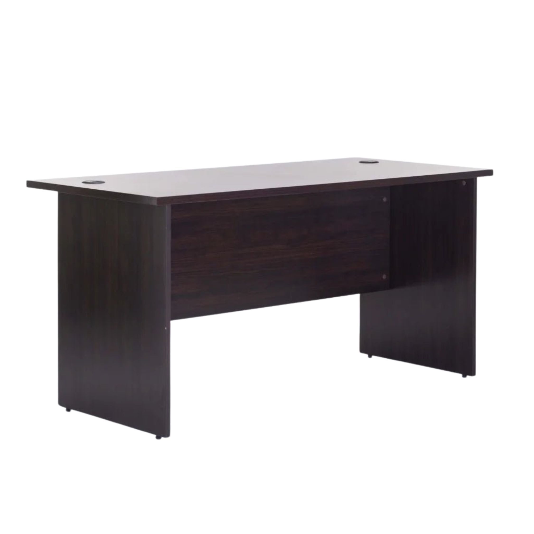 150cm Spacious Desk with Cable Management - Wenge
