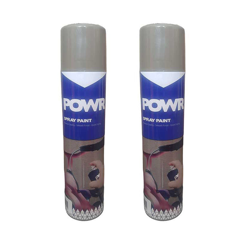 POWR Spray Paint Standard Beige 300ml ( 2 Pack )
