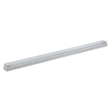 5ft Open Channel Wired for LED T8 2x24w 6500k