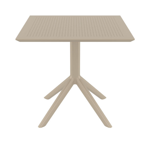 Siesta exclusive Sky 80x80cm Dining Table - Taupe