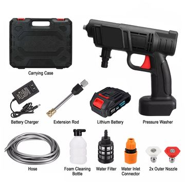 High pressure car wash gun