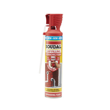 Soudal Genius Gun Gap Filling & Expanding Foam, 600ml