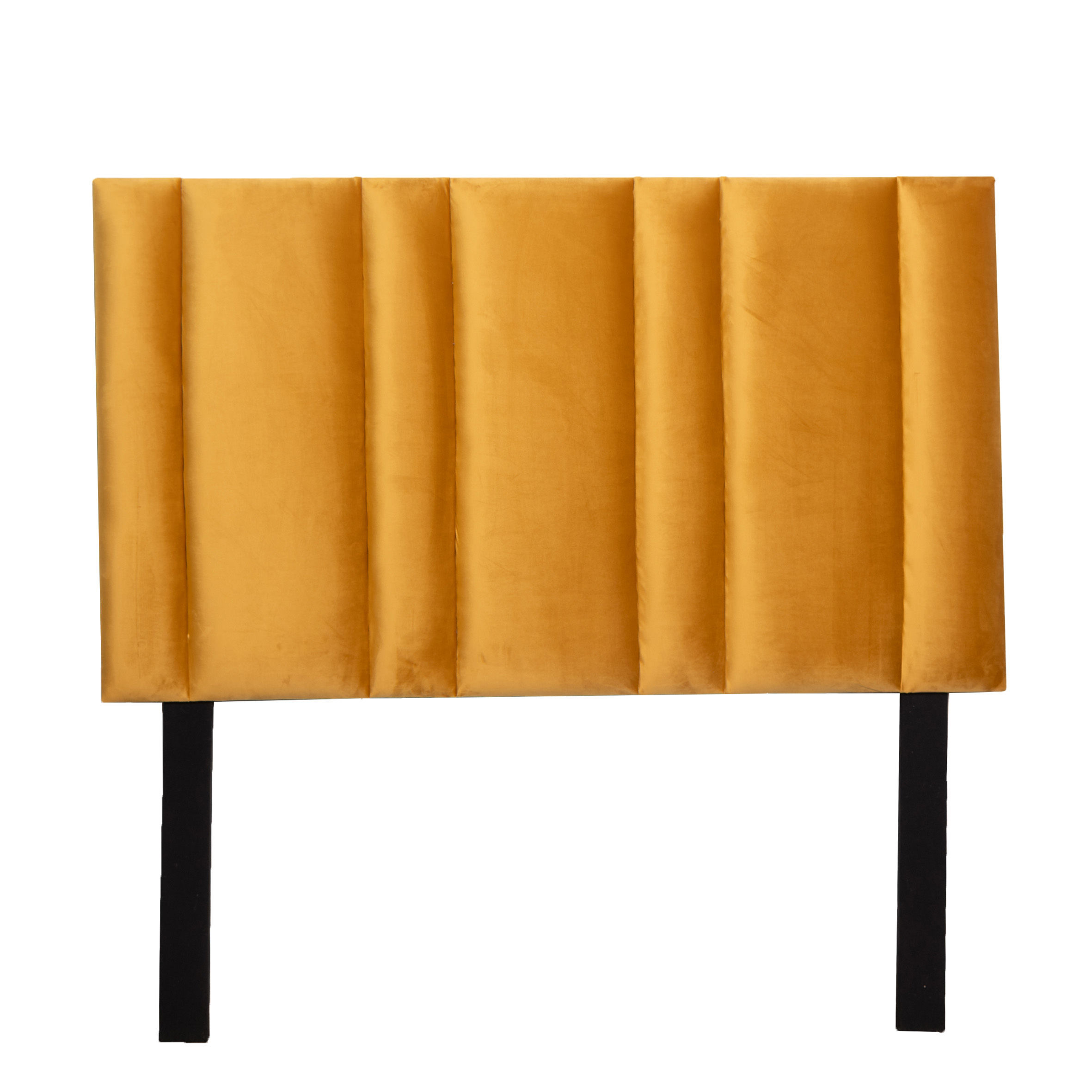Mia Headboard - Gold Velvet - 3/4