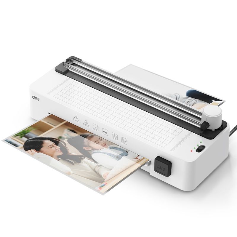 Deli A4 Laminator & cutter Machine 3 in 1 Design