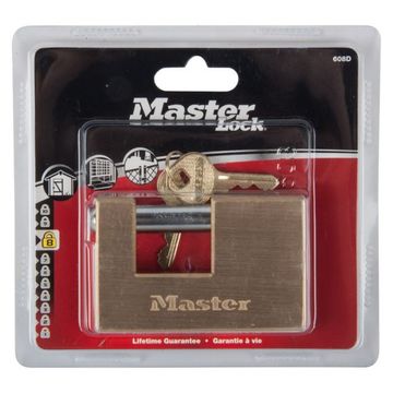 Mackie - Insurance Lock Master Brass 85mm
