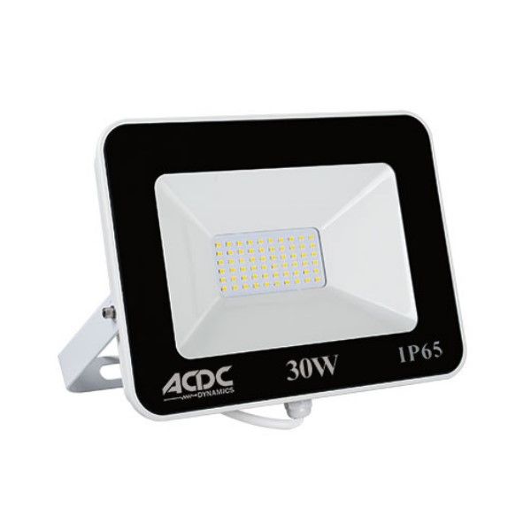 230VAC 30W Cool White LED  AL. FL. Light IP65 C/W M/Wave