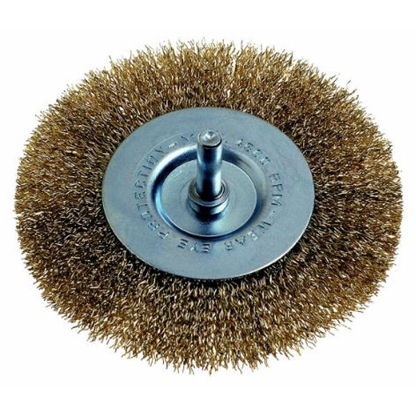 Wire Wheel Brush 100Mm Dbl.Thi