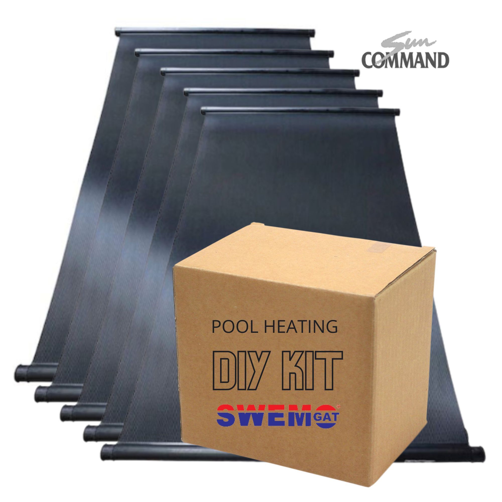 Sun Command Solar DIY Pool Heating - 5 Panel Kit