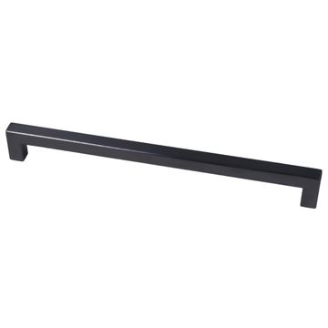 ROCO Cupboard Handle Bar Hollow Square Matt Black 160mm