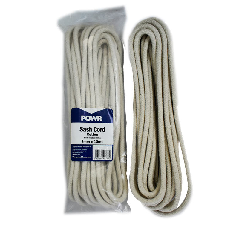 POWR Sash Cord Hanks 5mm x 10M