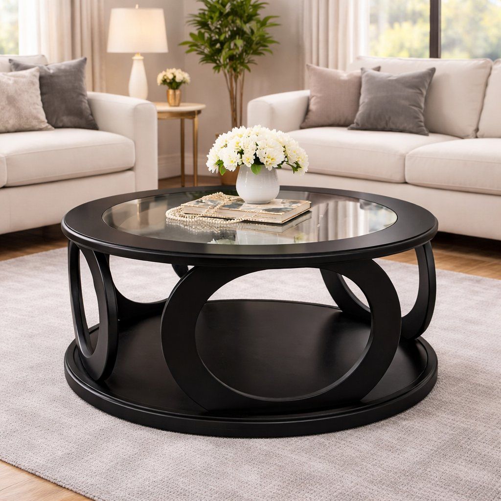 EFURN- GBL Coffee Table (Black)