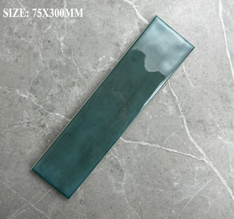 Earthstone Sea Green Subway (300x75mm - Box of 50 | Covers ±1.14m²)