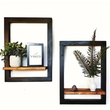 Framed floating Shelves