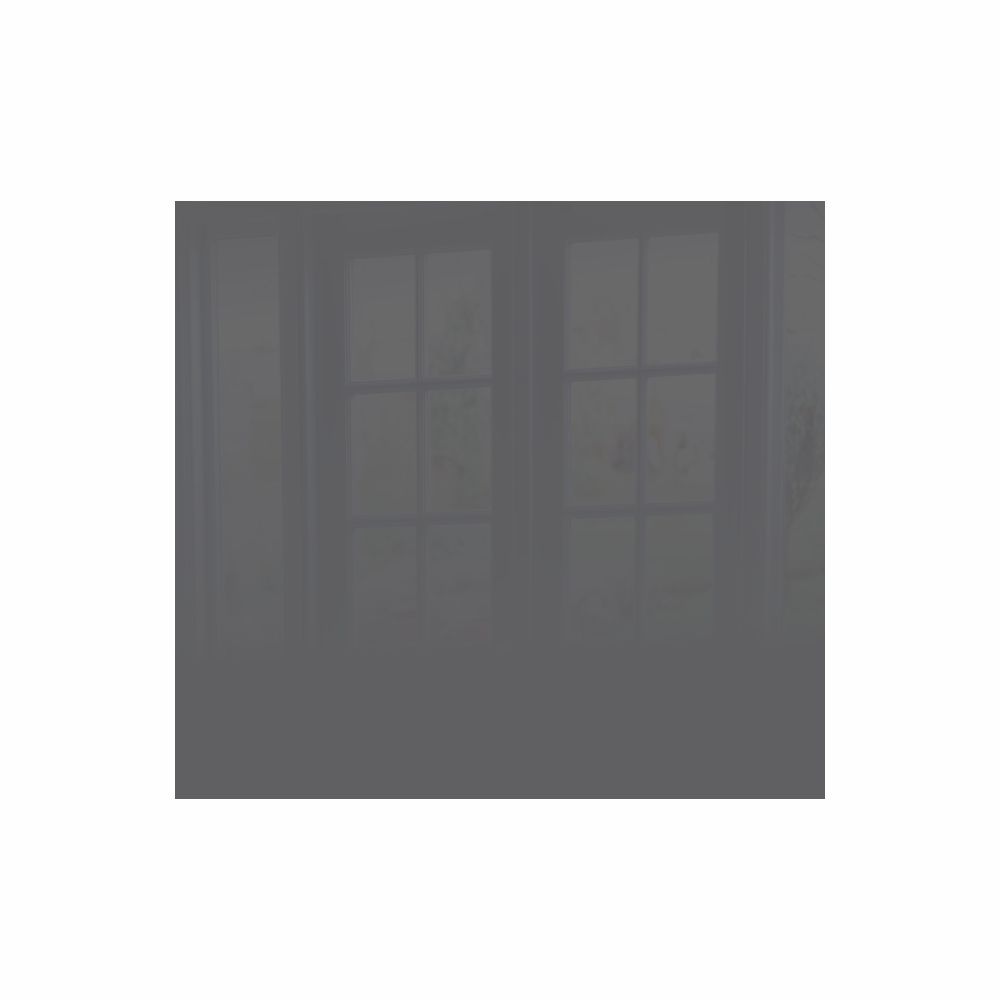 Decorative Glass Wall Tile (598 X 650 X 6mm) Gun Metal