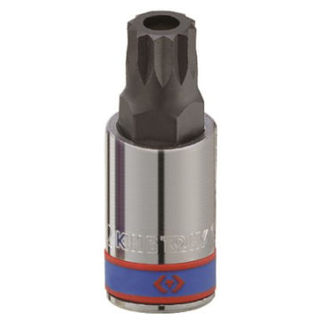 King Tony - Socket 1/2" Spline Bit Tamper Proof 18 X 66mm
