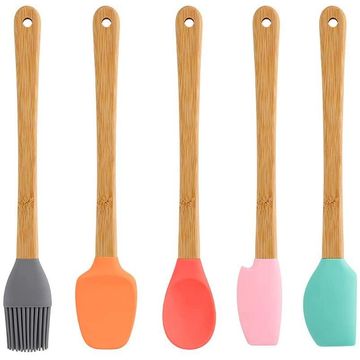 Mini Silicone Spatula 5Pcs Set