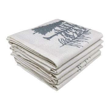 Bunty's Kitchen Towel - Design 2793 - 047x070cms - (05 Pc Pack) - Christmas Trees