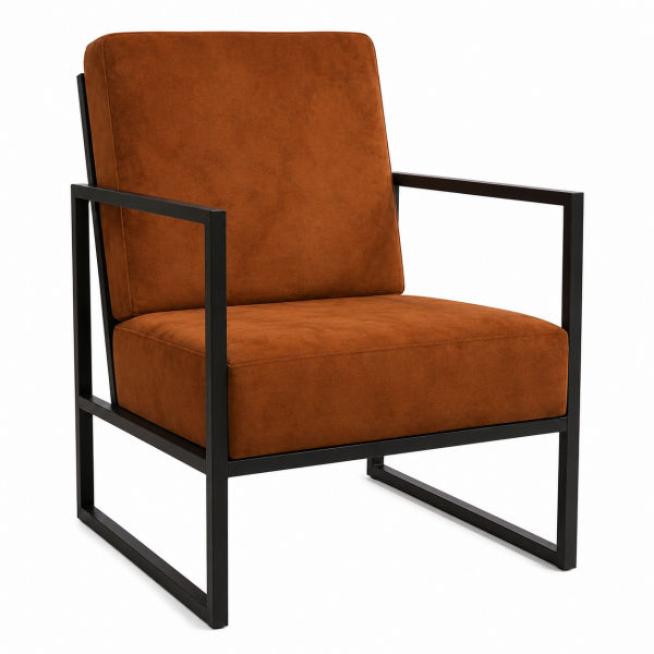 Urban Industrial Accent Chair