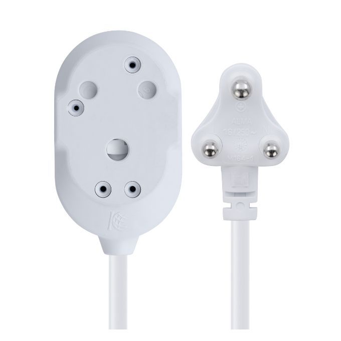 Switched 20m BTB Extension Cable/Cord/Lead Multiplug | Light Duty