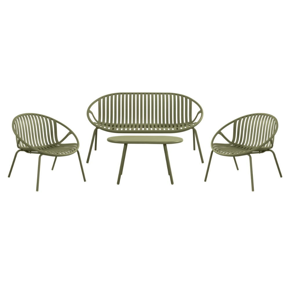 FDB Lisbon Lounge Set Sage