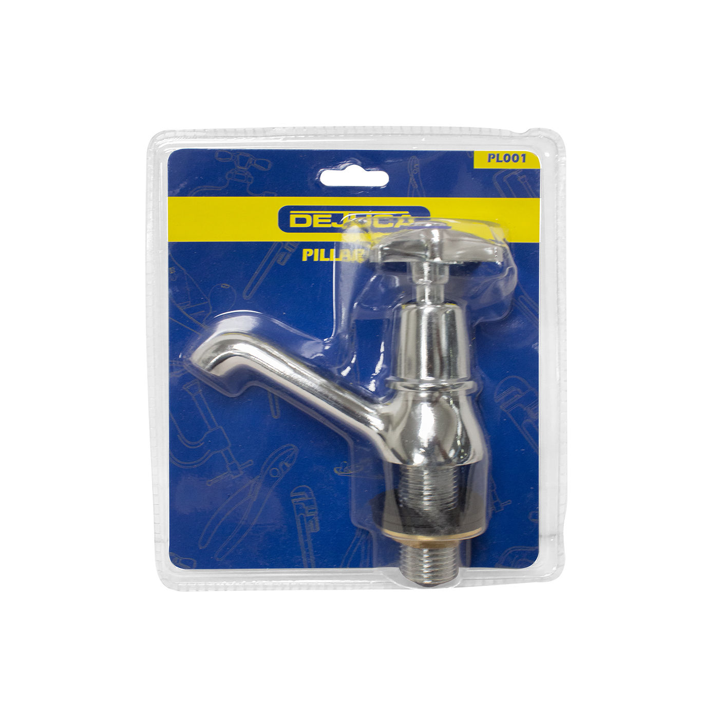 Dejuca - Pillar Tap - 1/2 Inch Cross - 5 Pack