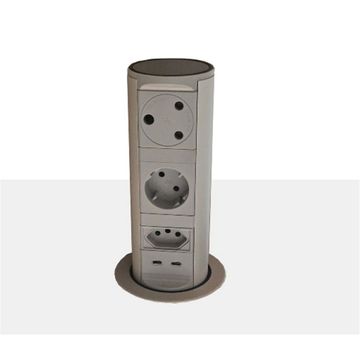 Powerlogic Powerdock Gemini Double Sided Pop Up with 45W USB C Charger and Wifi Charger
