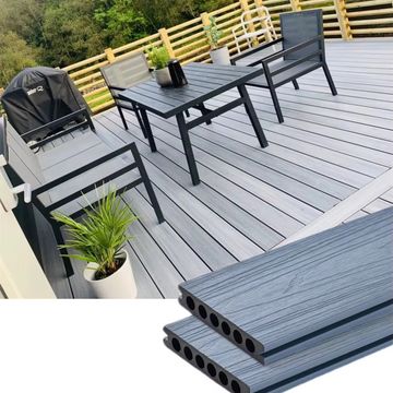 Outdoor Dining Table Set - Square Patio Table, Weather-Resistant Backyard Garden Deck Kitchen Indoor Outdoor