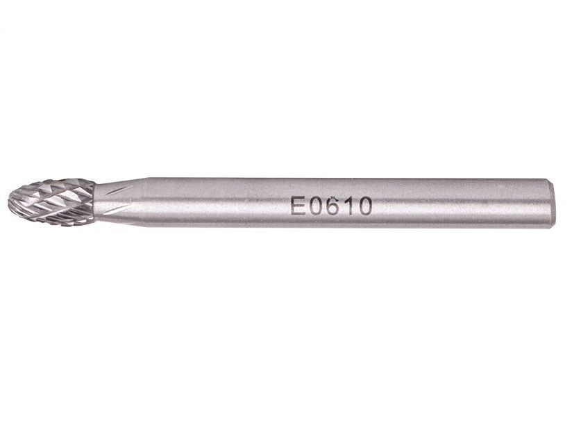 Tork Craft - Rotary Burr Tungsten 6x10x6mm Rounded - 2 Pack