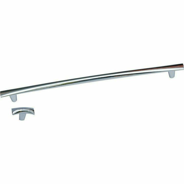 Amsterdam - shiny chrome cupboard handles