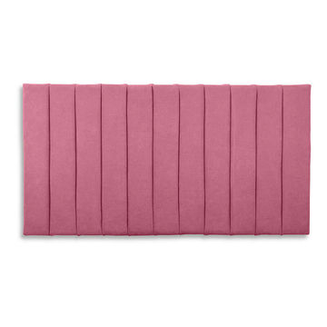 Tracy Panel Velvet Headboard - Pink - King
