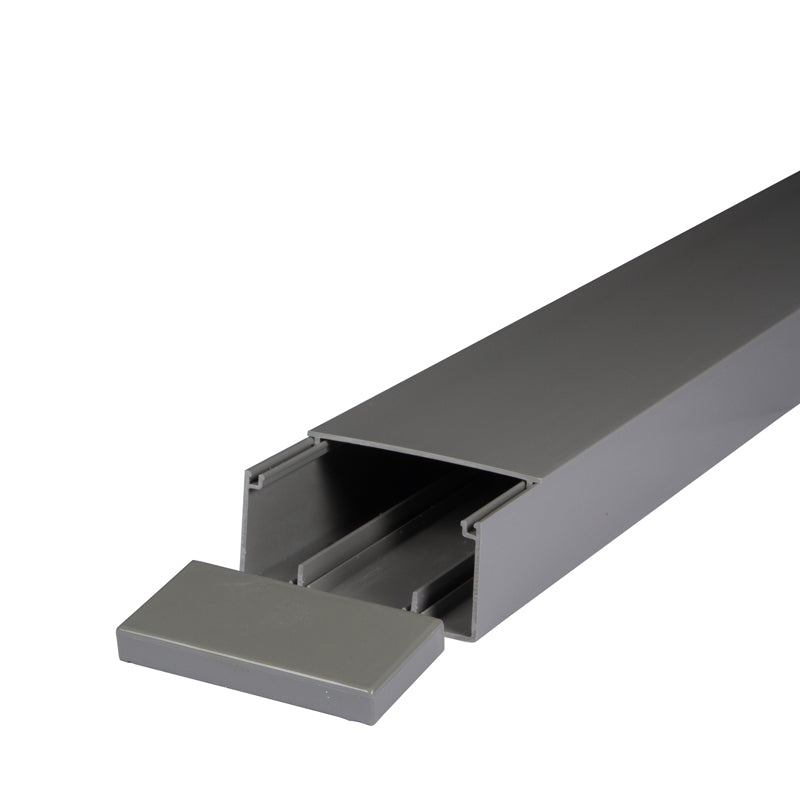 Stop End For 75x50mm Grey Trunking