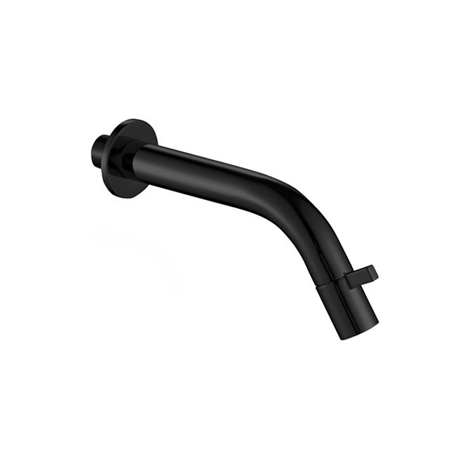 Devario Premio Spout Single Tap Wall Type -Matte Black