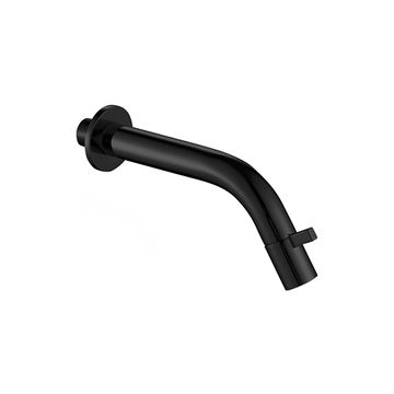 Devario Premio Spout Single Tap Wall Type -Matte Black