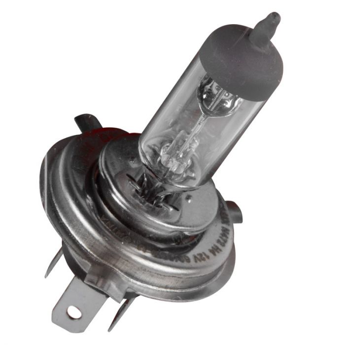 Globe Halogen - Lighting - Model H4 P43T - 12V - 60/55W - Bulk Pack of 6