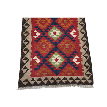 Gorgeous Afghan Maimana kilim 196 x 102 CM