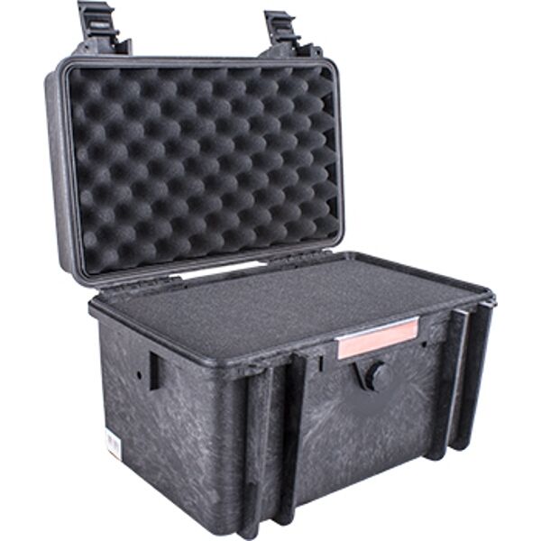 Hard Case 420X300X290Mm Od With Foam Black Water & Dust Proof (382323)