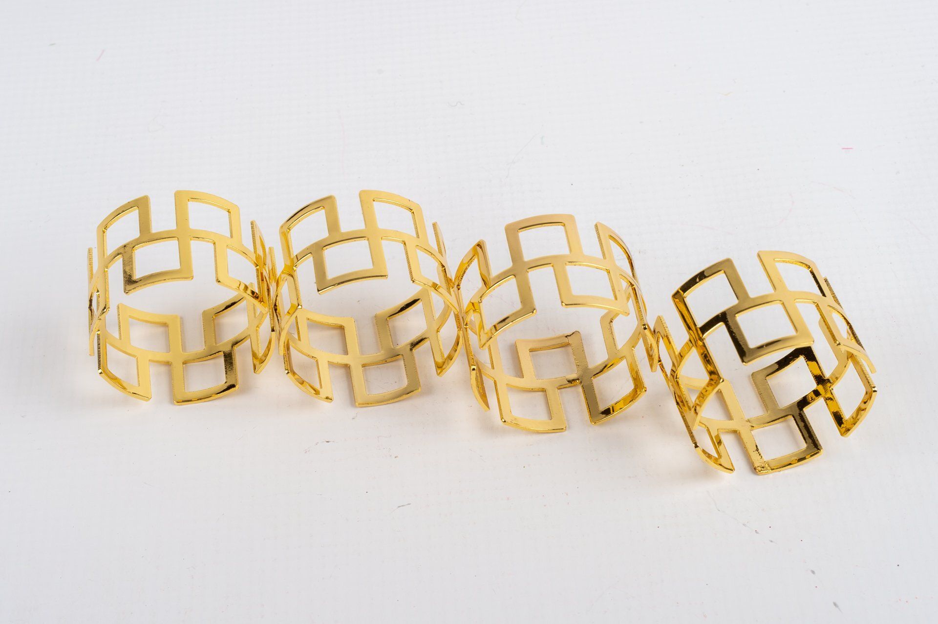 Napkin Rings X4 Assorted