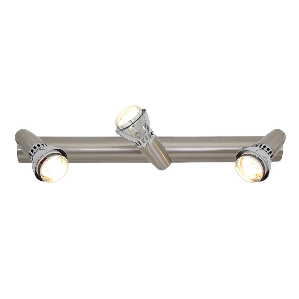 Zap - 3 Lights - Spot Light - Satin Chrome