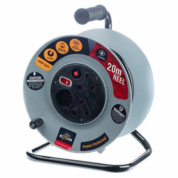 ELECTRICMATE 10 AMP EXTENSION REEL 20M